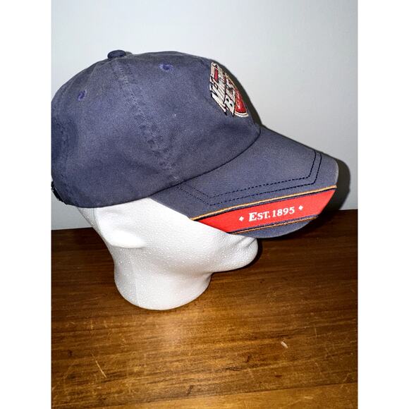 Milwaukees Best Beer Strapback Hat/Cap Blue w/ Red Logo - Picture 3 of 7